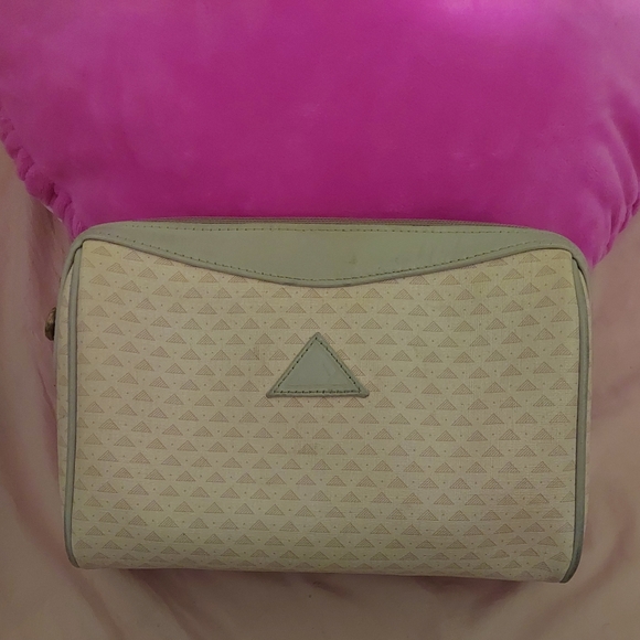 LIZ🔺️CLAIBORNE Vintage RARE 1984 P!NK Crossbody Shoulder-bag w/ L🔺️C Wallet - Picture 16 of 16